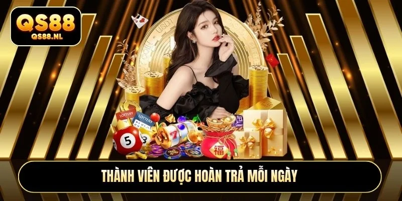 Thành viên được hoàn trả mỗi ngày