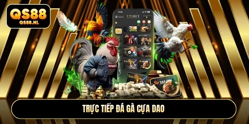 Trực tiếp đá gà cựa dao